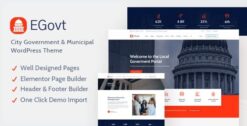EGovt - City Government WordPress Theme 1.5.1