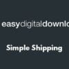 Easy Digital Downloads Simple Shipping