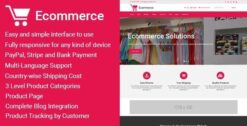 Ecommerce - Responsive Ecommerce Business Management Script 1.14