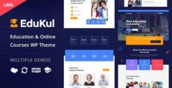 Edukul | Online Courses WordPress Theme 1.29