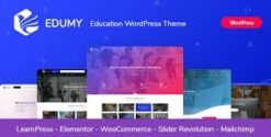 Edumy - LMS Online Education Course WordPress Theme 1.2.25