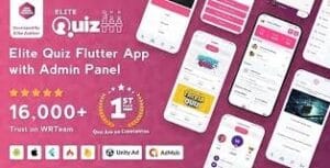 Elite Quiz - Trivia Quiz | Quiz Game - Flutter Full App + Admin Panel 2.2.5
