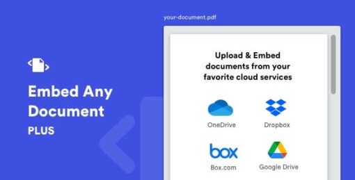 Embed Any Document Plus - WordPress Plugin 2.8.4