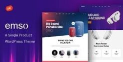 Emso - A Single Product WordPress Theme 1.6