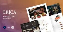 Erica - Restaurant & Coffee WordPress Theme 1.0.3