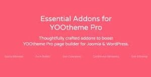 Essential Addons for YOOtheme Pro WP [Zoolanders] 2.0.17