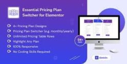 Essential Pricing Plan Switcher for Elementor 1.0.1