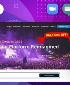 Eventmie Pro FullyLoaded – Event Management Software for Event Booking & Sell Tickets Online 1.8