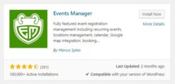 Events Manager Pro 3.2.6