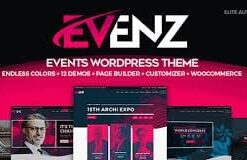 Evenz - Conference and Event WordPress Theme 1.6.0