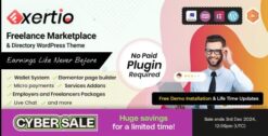 Exertio - Freelance Marketplace WordPress Theme 1.2.9