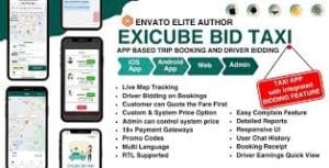 Exicube Bid Taxi App 3.5.0