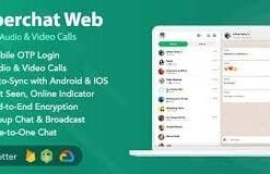 Fiberchat Web | Chat & Calling Web App | Flutter Web App 1.0.6