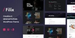 Filix - Creative Minimal Portfolio WordPress Theme 1.3.2