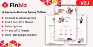 FinBiz - Multipurpose Business Agency Platform 2.1.0