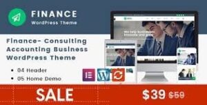 Finance - Consulting, Accounting WordPress Theme 1.4.8