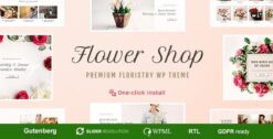 Flower Shop - Decoration Store and Floristic WordPress Theme 1.2.0