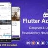 Flutter AdHouses For House Classified BuySell iOS and Android App with Chat 2.0