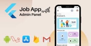 Flutter Job Portal App with Admin Panel