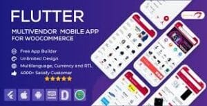 Flutter Multivendor Mobile app for WooCommerce 1.0.26