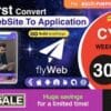 FlyWeb for Web to App Convertor Flutter Admin Panel