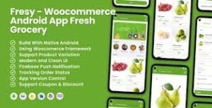 Fresy - Woocommerce Android App Fresh Grocery 2.1