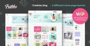 Fribbo - Freebies Blog WordPress Theme 1.0.8