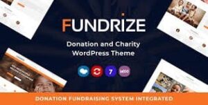 Fundrize | Responsive Donation & Charity WordPress Theme 1.34