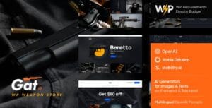 Gat - Gun & Weapon Store WordPress Theme 1.8.0