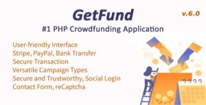GetFund - A Professional Laravel Crowdfunding Platform 6.0.0