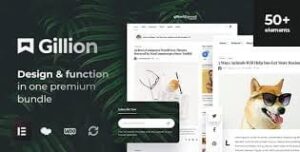 Gillion – Multi-Concept Magazine, News, Review WordPress Theme 4.10