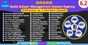 Global - Multi School Management System Express 6.2