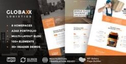 Globax - Logistics WordPress Theme + Woocommerce 4.1