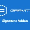 Gravity Forms Signature Addon
