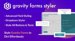 Gravity Forms Styler For Divi – [Wpzone] 1.0.3