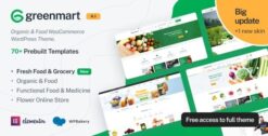 GreenMart – Organic & Food WooCommerce WordPress Theme 4.1.19