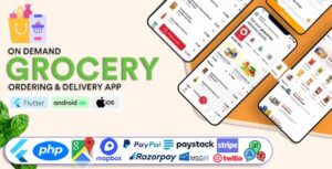 Grocery Vegetable Store Delivery Mobile App with Admin Panel - GoGrocer 1.12.0