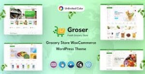 Groser - Grocery Store WooCommerce WordPress Theme 1.0.2