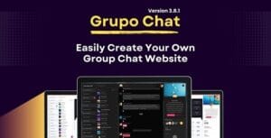 Grupo Chat - Chat Room & Private Chat PHP Script 3.8.1