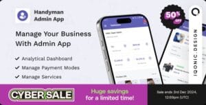 Handyman Admin App [Add-on] 3.9.0