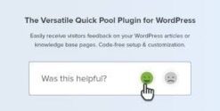 Helpful - Article Feedback Plugin for WordPress 1.04