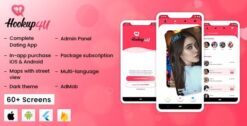 Hookup4u - Dating App | AI-Powered Flutter Dating App with Admin Panel | Tinder Clone 1.0.4