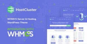 HostCluster - WHMCS Hosting WordPress Theme 2.4.1
