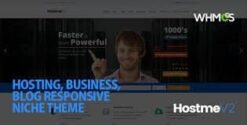 Hostme v2 - Responsive WordPress Theme 7.0
