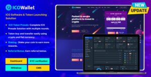 ICOWallet- ICO Script | Complete ICO Software and Token Launching Solution 3.0