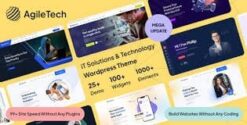 IT Solutions & Technology Multi-Purpose Elementor WordPress Theme - Agiletech 1.0.6