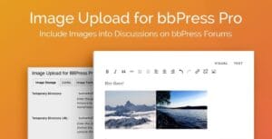 Image Upload for bbPress Pro 2.1.33
