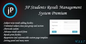 JP Students Result Management System Premium 1.1.7