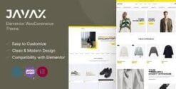 Javax - Elementor WooCommerce Theme 1.0.3