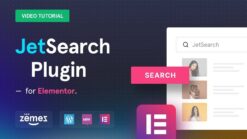 JetSearch – Elementor Experience the true power of search functionality 3.1.2.1